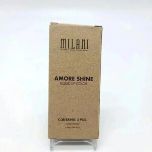 Milani Lot 3 Amore Shine Liquid Lip Color 08 Seduction